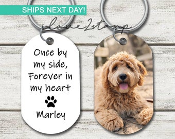 Pet Memorial Gift, Pet Remembrance Gift, Sympathy Gift Loss of Dog, Dog Memorial Keychain, Dog Keychain, Pet Memorial Keychain Remembrance
