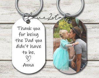 Bonus Dad Gift, The Dad You Didn't Have To Be, Step Dad Fathers Day Gift, Custom Gift for Step Dad Birthday Gift, Stepdad Thank You Gift