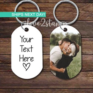 Picture Keychain, Custom Photo Gifts, Keychain For Boyfriend, Fast Shipping Gifts, Personalized Gifts For Men, Anniversary Gift For Her