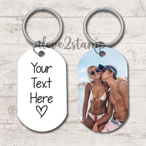 Custom Picture Keychain Personalized Keychain for Boyfriend