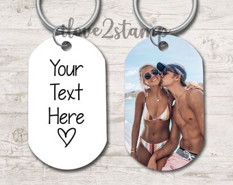 Custom Picture Keychain, Personalized Keychain For Boyfriend, Christmas Gift For Her, Best Holiday Gifts Under 20, Best Gifts For Him