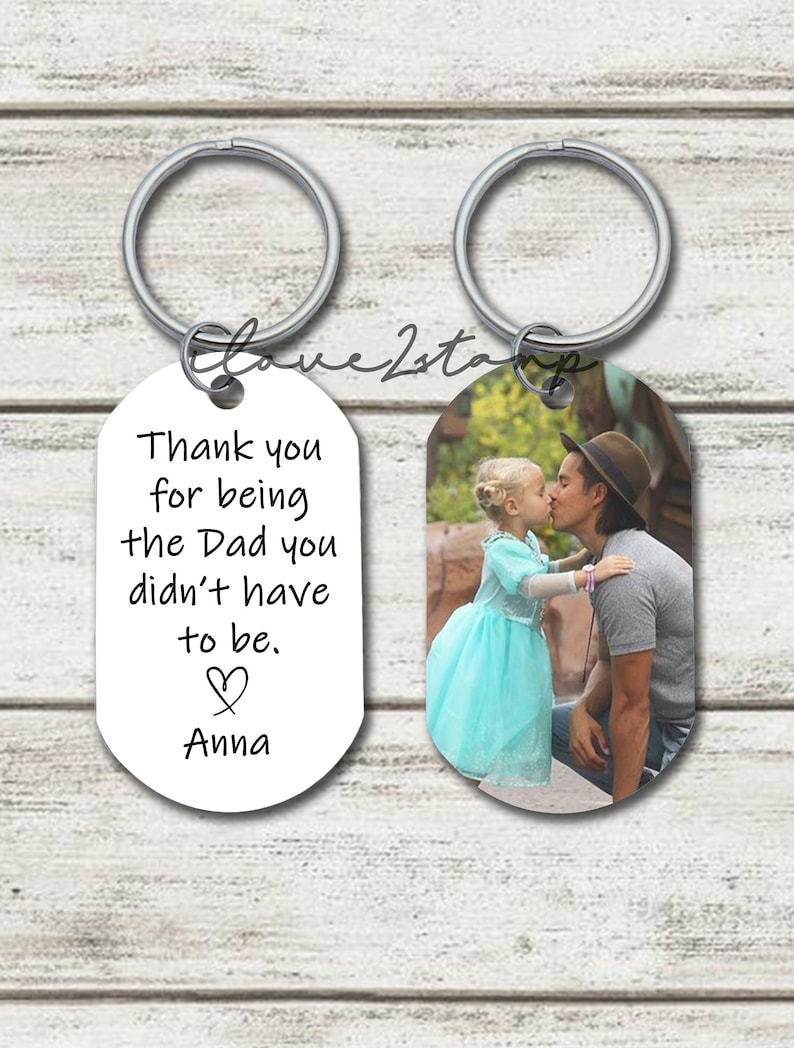 Bonus Dad Gift, The Dad You Didn't Have To Be, Step Dad Fathers Day Gift, Custom Gift for Step Dad Birthday Gift, Stepdad Thank You Gift image 1