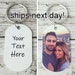 Picture Keychain, Custom Photo Keychain, Keychain For Boyfriend, Keychain For Him, Personalized Gifts For Men, Anniversary Gift For Her