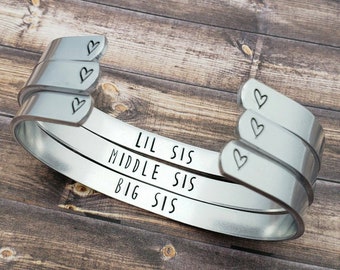 Matching Sister Bracelets Sisters Gift 