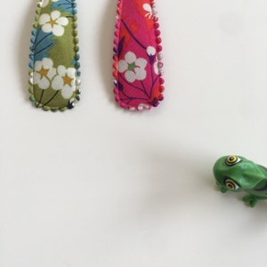 Girl hair clips, Liberty of London, barrette clips, baby hair clips, hair accessories, toddler hair clips, nonslip snap clips