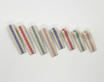 Cotton Fabric Hair Clip: Everyday Alligator Clip for Toddler Girls