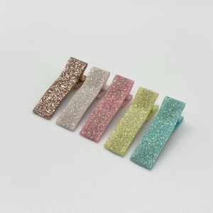 Daily hair clips, Toddler hair clips, Kids hair clips, baby hair clips, nonslip hair clip, glitter hair clip