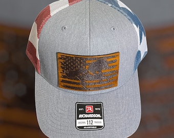 American Flag with horse Hat