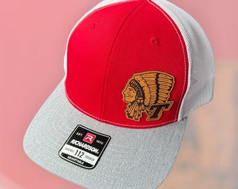 Single Leather Hat Patch