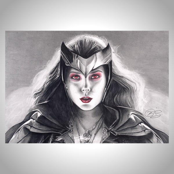 Scarlet Witch Fan Art - Etsy