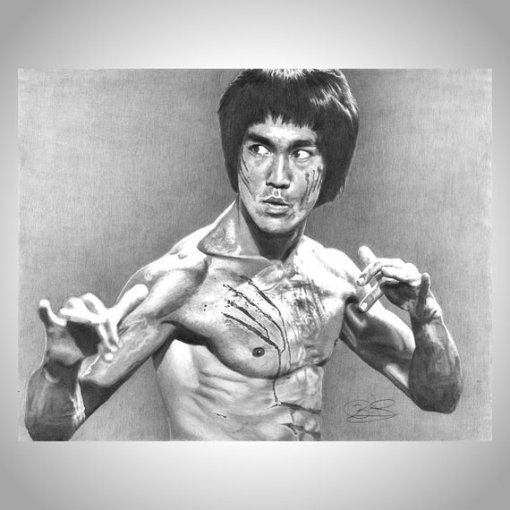 Bruce Lee little Dragon Enter the Dragon - Etsy