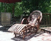one willow chaise lounge bentwood twig willow chaise