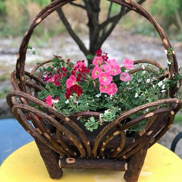 Willow Basket Etsy