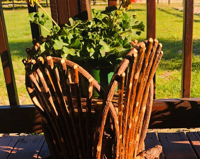 Handmade Planter ** Willow Planter** wood planter