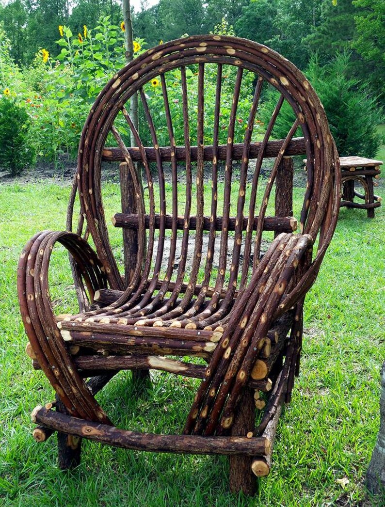 Handmade Willow Chair twig chair Etsy