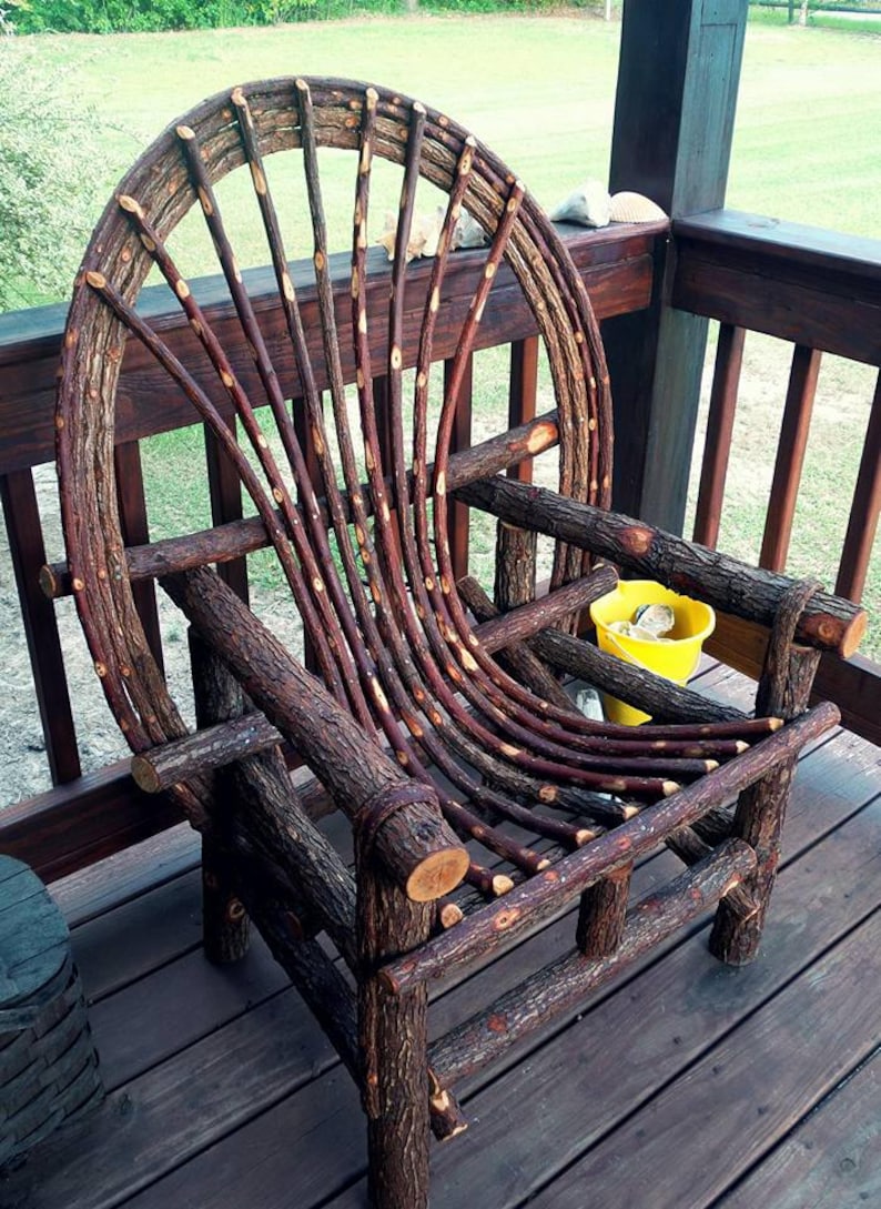 Handmade Willow chair Etsy