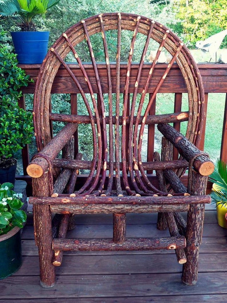 Handmade Willow chair Etsy