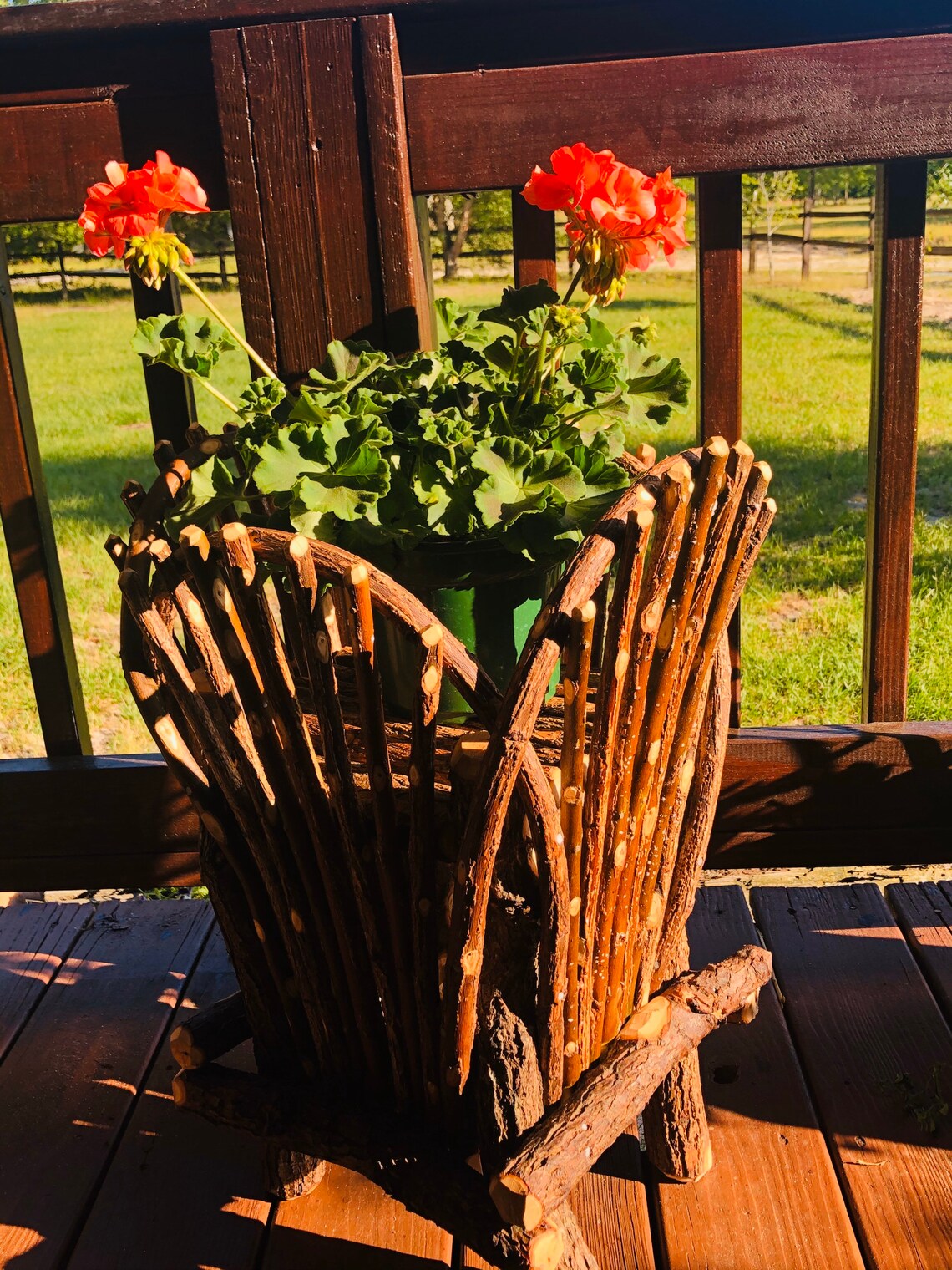 Handmade Planter Willow Planter Wood Planter Etsy