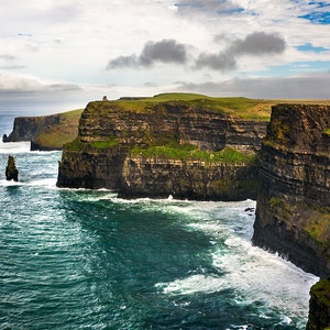 Cliffs of Moher Photo Print, County Clare Ireland Photography, Ireland Landscape Fine Art Photography, Irish Wall Art Home Decor Print