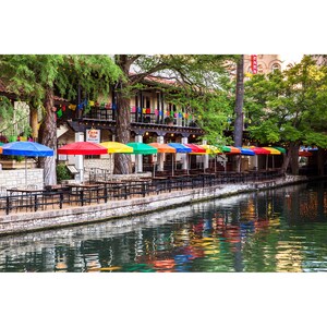 San Antonio Wall Art, River Walk Umbrellas, San Antonio Riverwalk Photo, Classic San Antonio River Walk Print, San Antonio Picture
