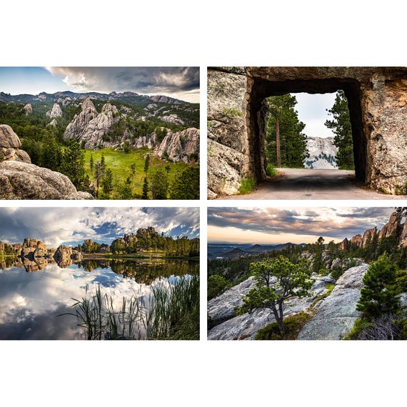 Black Hills South Dakota Photo Set, Needles Highway Photography