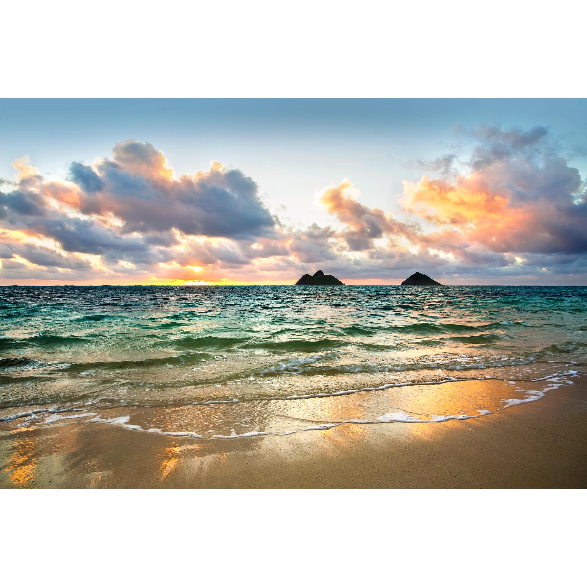 Hawaii Photo, Lanikai Sunrise, Oahu Hawaii Wall Art, Hawaii Beach