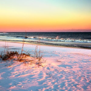 Gulf Islands National Seashore Photo Sunset Dunes Print - Etsy