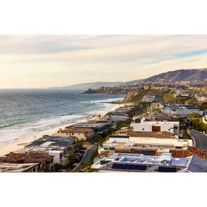 Dana Point Print, Dana Strands Afternoon View, Coastal California Wall Art, Dana Point Headlands Photography, Beach Photo Print