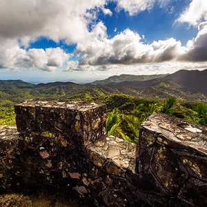 Puerto Rico Photography | Mount Britton Tower Vista | El Yunque National Forest - Puerto Rico Print - Puerto Rico Wall Art, Mt Britton Tower