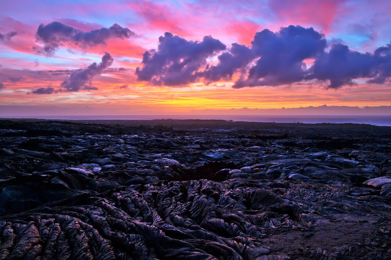 Hawaii Photo kalapana Sunrise Big Island - Etsy
