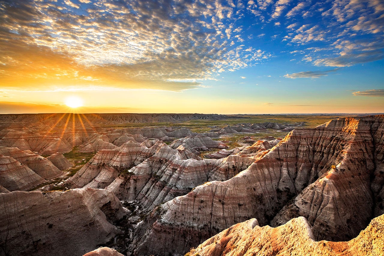 Badlands Photo Print | Big Badlands Overlook | South Dakota