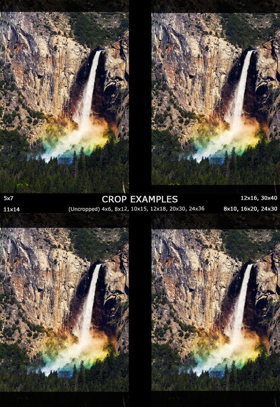 Yosemite Photo Bridalveil Falls Rainbow Yosemite Waterfall Rainbow Yosemite Photo Yosemite National Park Print Yosemite Wall Art Art Collectibles Color Wearefunnel Com