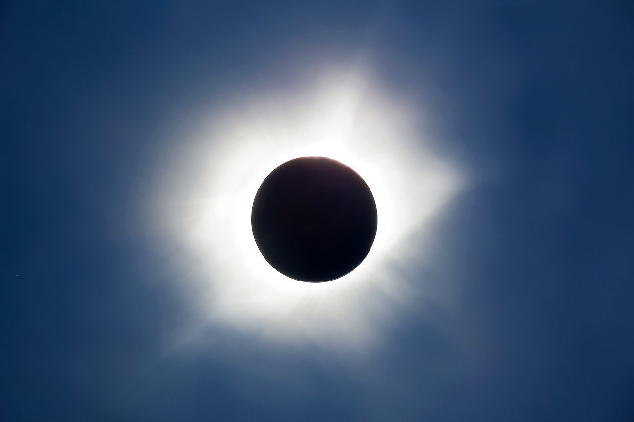 2017 Eclipse Photo blue Sky Eclipse Solar | Etsy