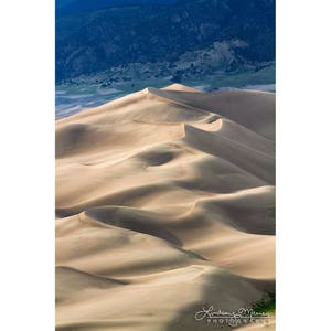 Great Sand Dunes Print | Afternoon Dunes View | Great Sand Dunes National Park - Colorado Wall Art - Desert Photography, Sand Dunes Photo