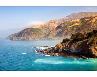 Big Sur Print, Big Sur Rugged Coast, Big Sur Photography, Central California Coast Photo, Big Sur Wall Art, Highway One Print