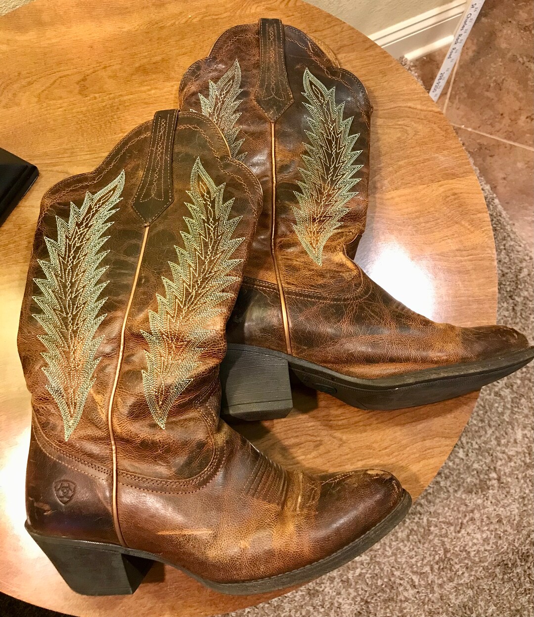 Vintage Women's Ariat Boots Desert Sky Sassy Brown/ Size Etsy