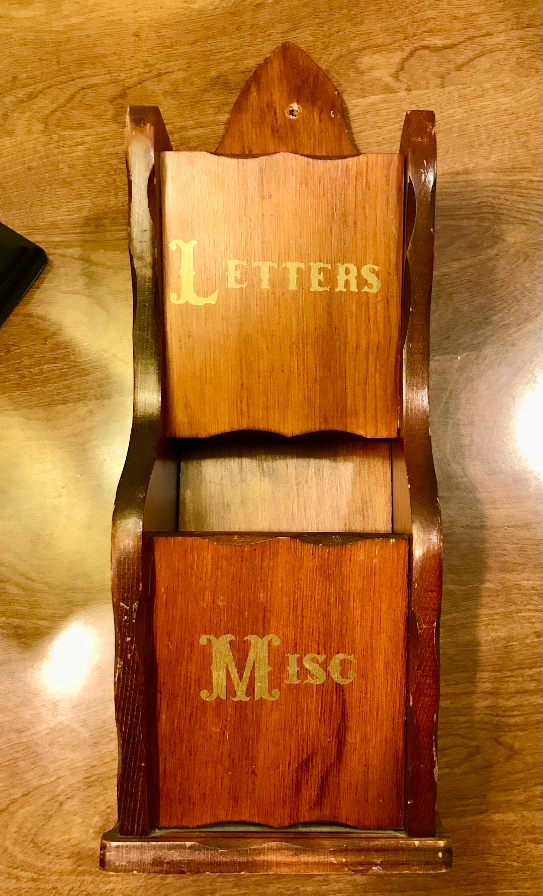Vintage Wood Mail/letter Etsy