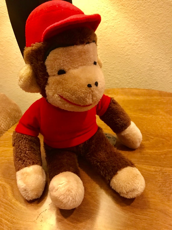 talking curious george stuffed animal