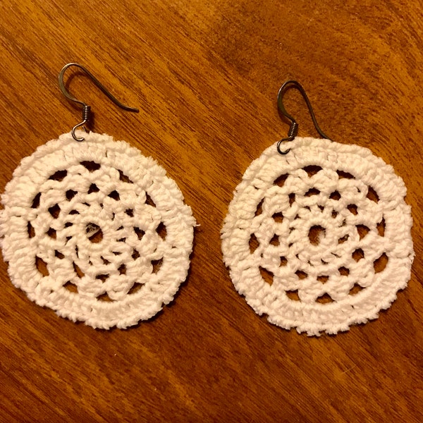 Vintage Doily Earrings