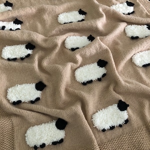 Baby blanket/Knitting baby blanket/Hand-knitted baby blanket/ Baby shower gift MADE TO ORDER