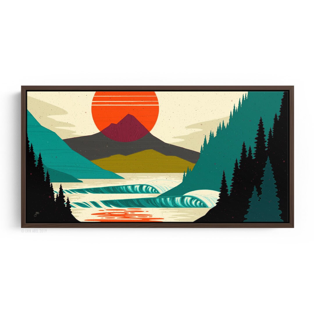 アート・デザイン・音楽 Eros & Photography (1977) Northern Sol 2 | Pacific Northwest Coast Contemporary Art Print