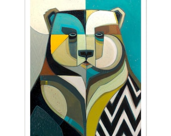 Ursus Abstract Geometric Bear Digital Art Print Pacific - Etsy Ursus Abstract Geometric Bear Digital Art Print Pacific - Etsy