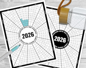 2026 Daily Habit Tracker Printable (PDF)