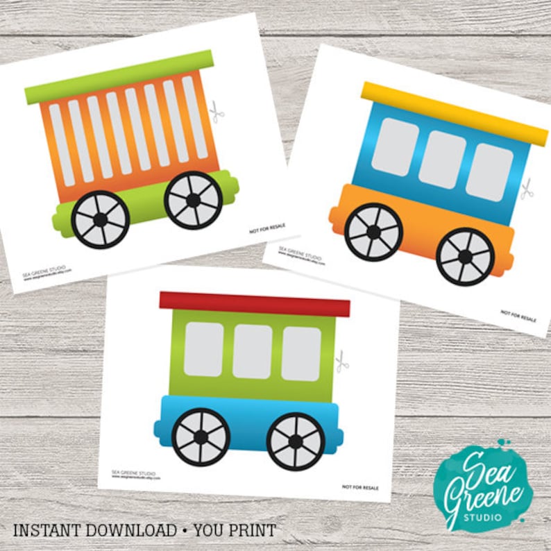 Chugga chugga two two birthday banner Train birthday Etsy