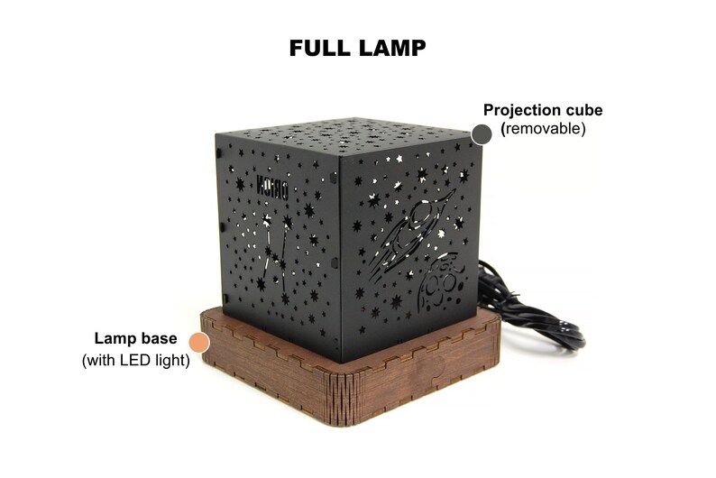 LED lamp zodiac signs Stars night light Bedside lamp Magic Etsy