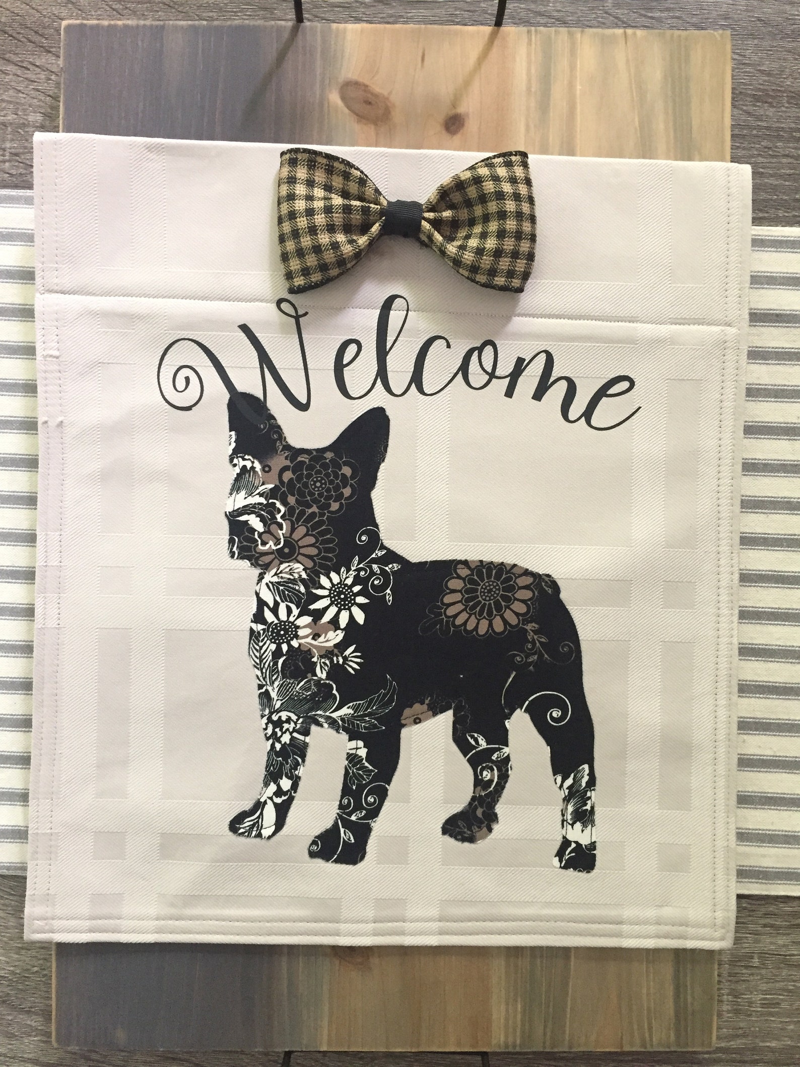 Boston Terrier Jardín Bandera Francés Bulldog Yard Flag | Etsy