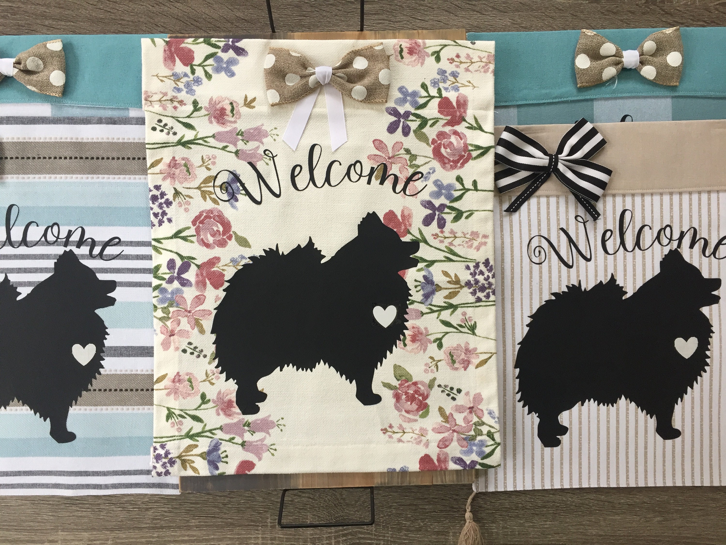 Pomeranian Kitchen Towel Personalized Dog Breed Custom Dog | Etsy
