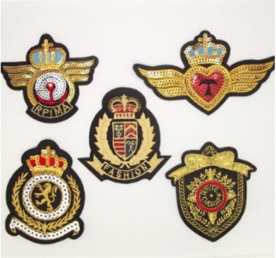 Badge Patch Pirate Badge Patch DIY Craft Clothes Heat-Seal Embroidered