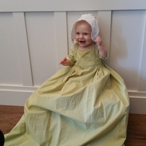 Late 18th-early 19th century infant dress