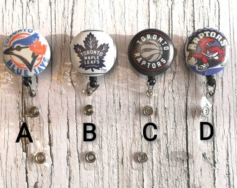Toronto Sports Team Retractable Badge Reel - 1.25&quot;